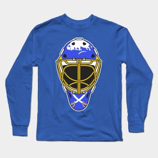 Tom Barrasso Sabres Goalie Mask Long Sleeve T-Shirt